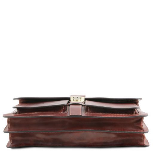 assisi-leather-briefcase-3-compartments-tl141825 - Musta - kuva 5