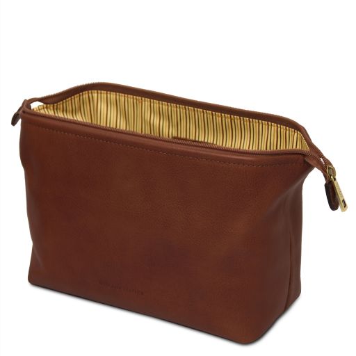 smarty-leather-toiletry-bag-small-size-tl141220 - Ruskea - kuva 5