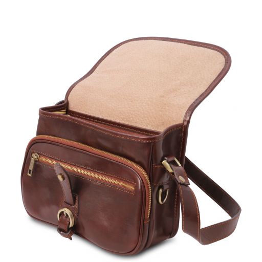 alessia-leather-shoulder-bag-tl142020 - Forest Green - kuva 4