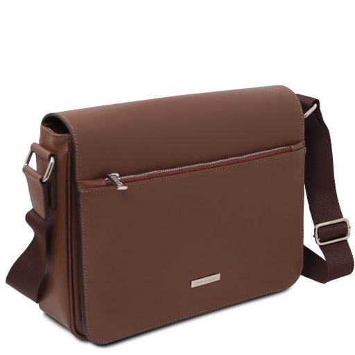 messenger-saffiano-leather-messenger-bag-tl142549 - Coffee - kuva 2