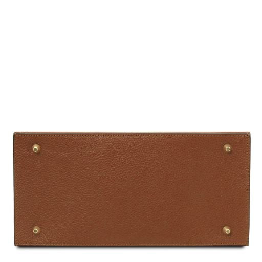 coccola-leather-handbag-tl142421 - Konjakki - kuva 4
