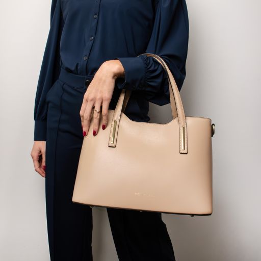 olimpia-leather-tote-tl141412 - Tummansininen - kuva 7