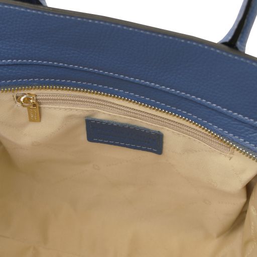 origami-leather-tote-tl142507 - Denim - kuva 5