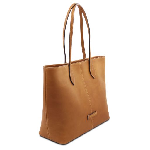 essenza-leather-shoulder-bag-tl142612 - Luonnonväri - kuva 2