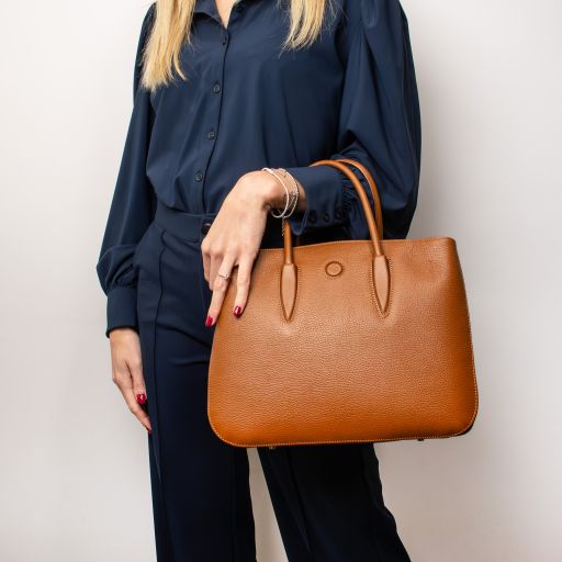 camelia-leather-handbag-tl141728 - Lipstick Red - kuva 6