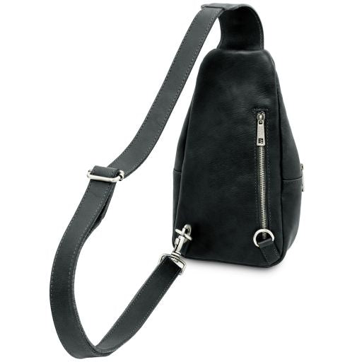 kevin-leather-crossover-bag-tl142423 - Musta - kuva 3