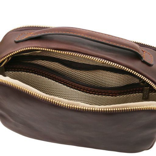 marvin-leather-toiletry-bag-tl142326 - Tummanruskea - kuva 6