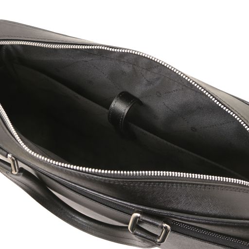 torino-saffiano-leather-laptop-briefcase-tl142551 - Musta - kuva 6