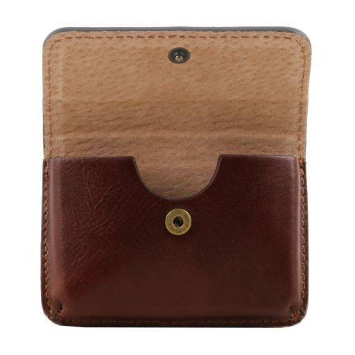 exclusive-leather-business-cards-holder-tl141378 - Ruskea - kuva 4