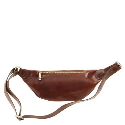 leather-fanny-pack-tl141797 - Tummanruskea - kuva 2