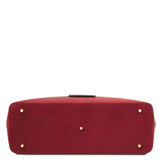 essenza-leather-shoulder-bag-tl142612 - Punainen - kuva 4
