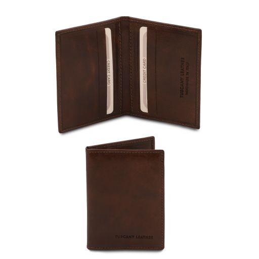 exclusive-leather-card-holder-tl142063 - Tummanruskea