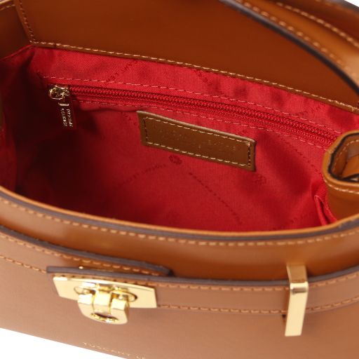 maisy-leather-tote-tl142459 - Konjakki - kuva 5