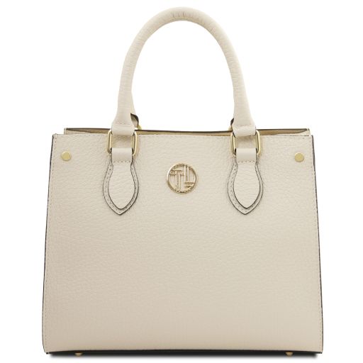 dama-leather-handbag-tl142565 - Beige