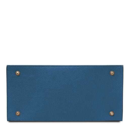 coccola-leather-handbag-tl142421 - Denim - kuva 4