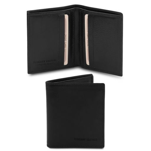 exclusive-2-fold-leather-wallet-for-men-tl142064 - Musta