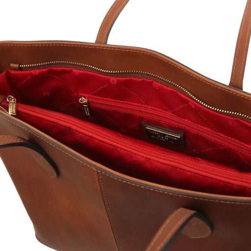 essenza-leather-shoulder-bag-tl142612 - Ruskea - kuva 6