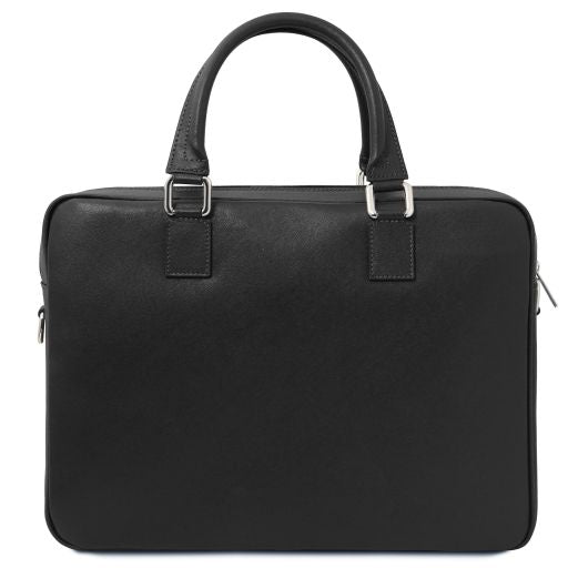 torino-saffiano-leather-laptop-briefcase-tl142551 - Musta - kuva 3