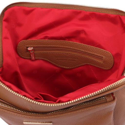 tl-bag-soft-leather-backpack-for-women-tl141682 - Konjakki - kuva 4