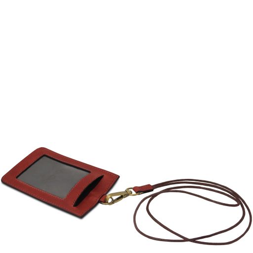 leather-badge-holder-tl142575 - Punainen - kuva 3