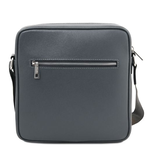 luke-saffiano-leather-crossbody-bag-for-men-tl142550 - Harmaa - kuva 3