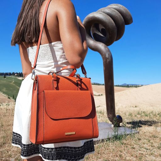 tl-bag-leather-backpack-for-women-tl142211 - Light Taupe - kuva 8