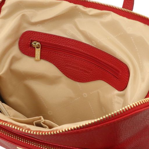 tl-bag-soft-leather-backpack-for-women-tl141682 - Lipstick Red - kuva 4