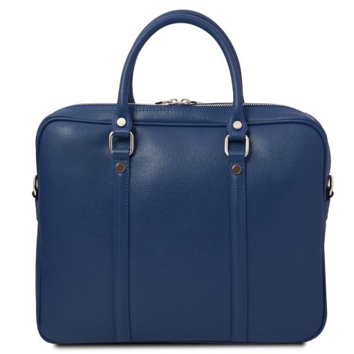 prato-exclusive-saffiano-leather-laptop-case-tl142453 - Tummansininen - kuva 3