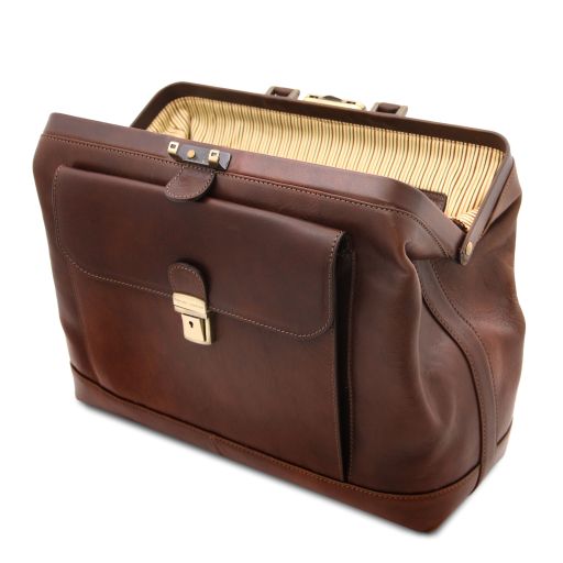 leonardo-exclusive-leather-doctor-bag-tl142342 - Tummanruskea - kuva 5