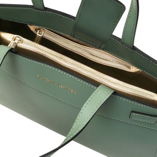 musa-leather-handbag-tl142560 - Mint Green - kuva 6