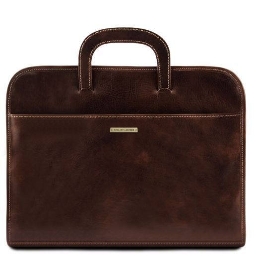 sorrento-document-leather-briefcase-tl141022 - Tummanruskea