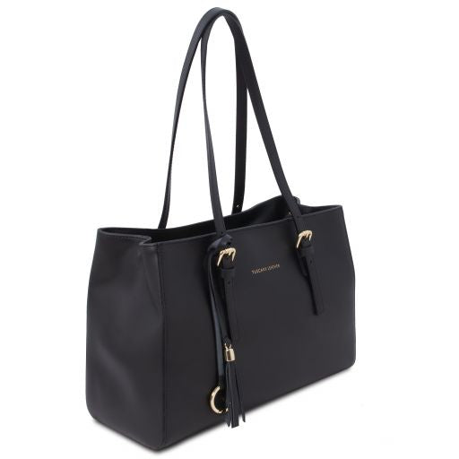 tl-bag-leather-shoulder-bag-tl142037 - Musta - kuva 2