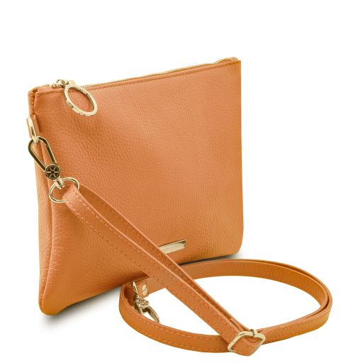 tl-bag-soft-leather-clutch-tl142029 - Aprikoosi - kuva 2