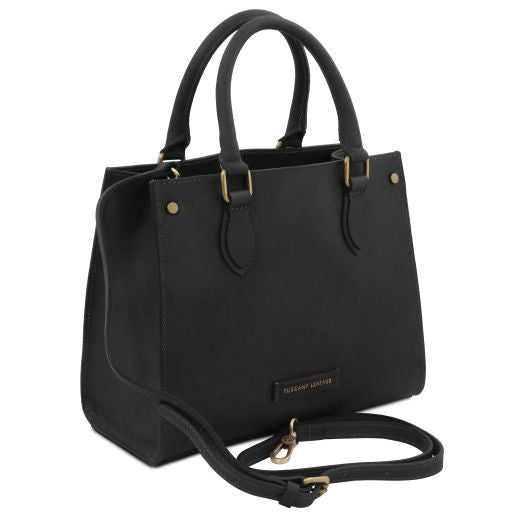 dama-leather-handbag-tl142564 - Musta - kuva 2