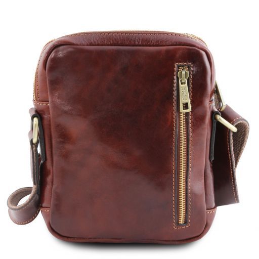 larry-leather-crossbody-bag-tl141915 - Ruskea - kuva 3