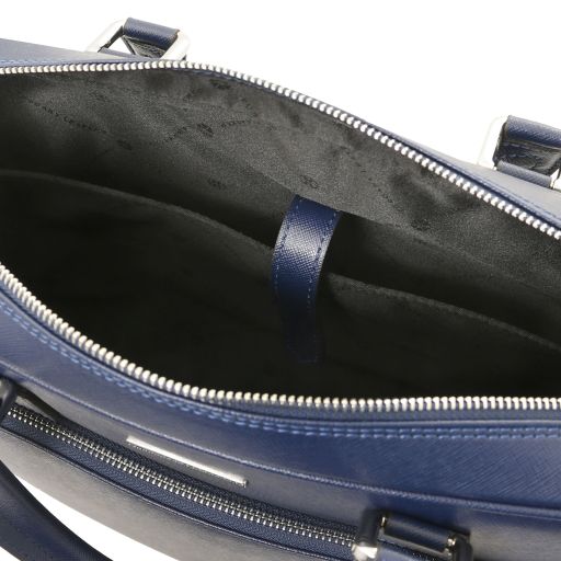torino-saffiano-leather-laptop-briefcase-tl142551 - Tummansininen - kuva 6