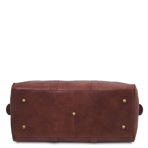 oslo-leather-travel-duffle-bag-weekender-bag-tl141913 - Ruskea - kuva 4