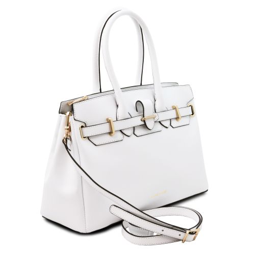 tl-bag-leather-handbag-tl142174 - Valkoinen - kuva 2