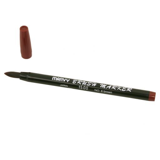brush-marker-leather-repair-pen-tl141530 - Ruskea - kuva 2