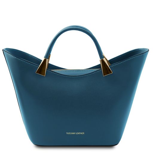tl-bag-leather-handbag-tl142287 - Teal
