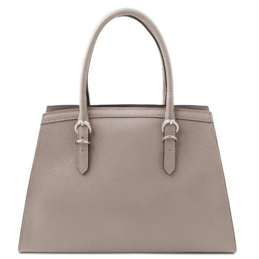 tl-bag-leather-handbag-tl142147 - Light grey - kuva 3