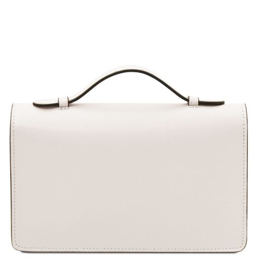 opera-leather-clutch-with-chain-strap-tl142505 - Valkoinen - kuva 3
