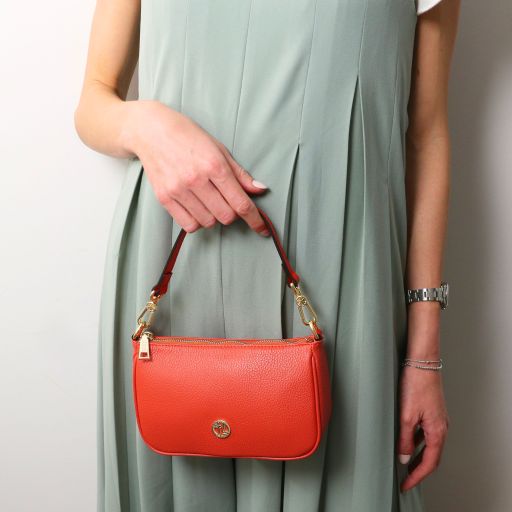 parfait-leather-clutch-tl142559 - Coral - kuva 7