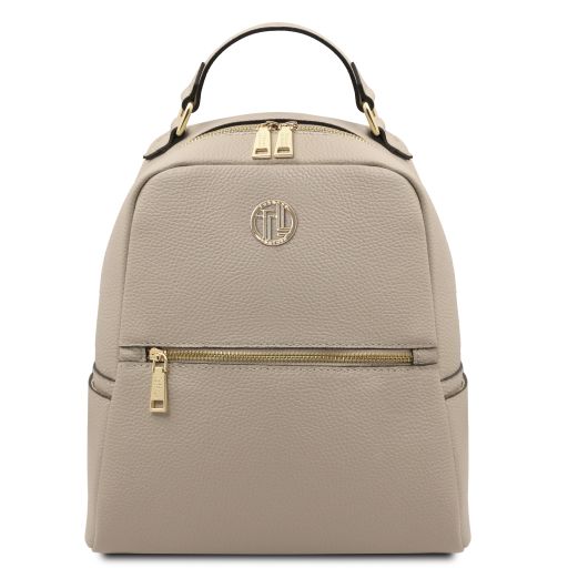prisma-soft-leather-backpack-tl142483 - Light Taupe