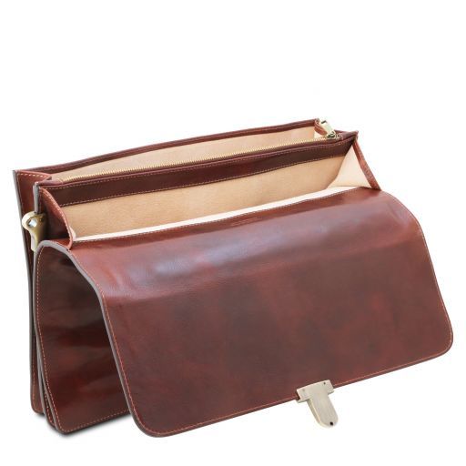 assisi-leather-briefcase-3-compartments-tl141825 - Musta - kuva 8