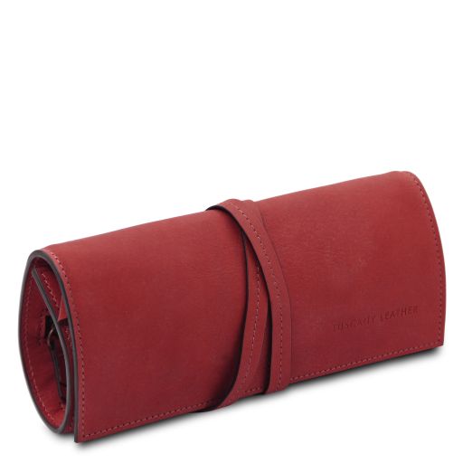 leather-jewellery-case-tl142625 - Punainen - kuva 2