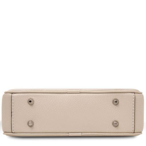 cubetto-leather-shoulder-bag-tl142499 - Beige - kuva 4