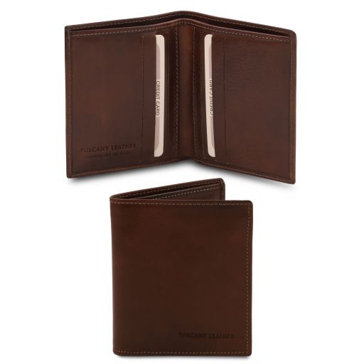 exclusive-2-fold-leather-wallet-for-men-tl142064 - Tummanruskea