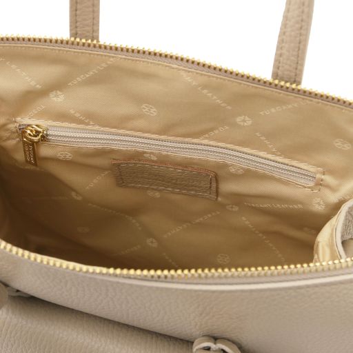 tl-bag-leather-backpack-for-women-tl142211 - Light Taupe - kuva 5