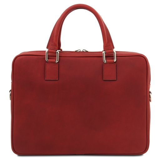 ferrara-leather-laptop-briefcase-tl142620 - Punainen - kuva 3